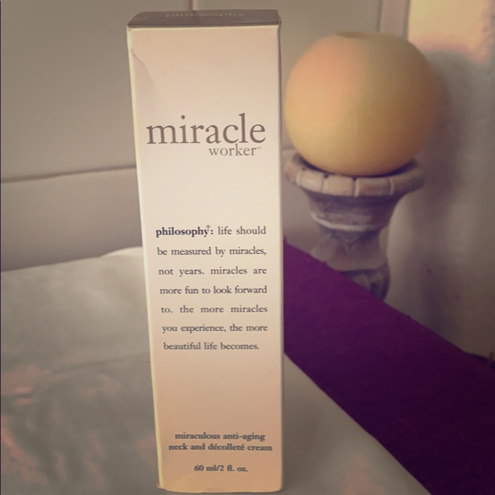 Philosophy Miracle Worker Moisturizer + face mask